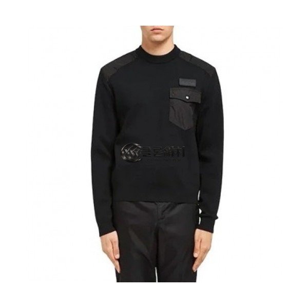 ✨[프라다]Prada 2020 Mens Crew-neck Sweaters - 프라다 2020 남성 크루넥 스웨터 Pra01219x.Size(m - 2xl).블랙