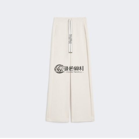 ✨막스마라 여성 와이드 레그 저지 팬츠