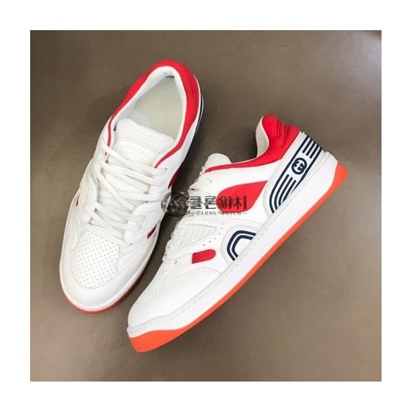 ✨구찌 남성 Basket 화이트 스니커즈- Mens White Sneakers