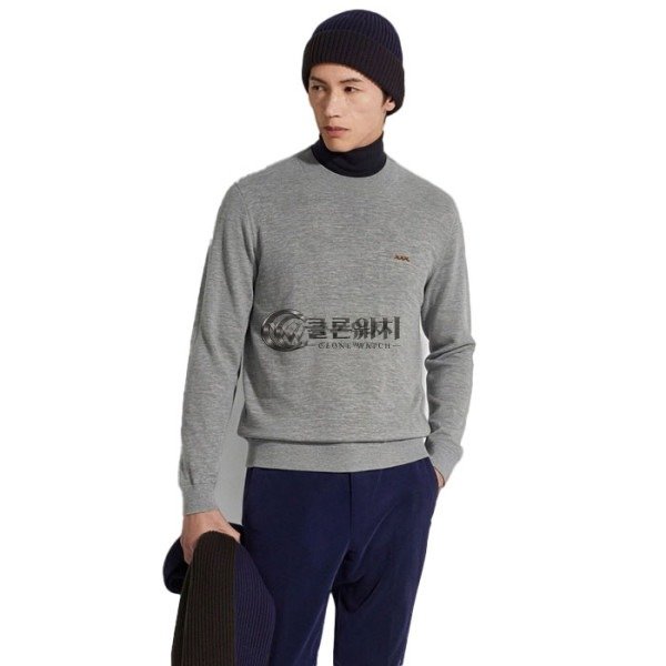 ✨에르메네질도 제냐 남성 라운드 스웨터
