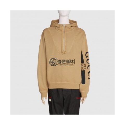 ✨[구찌]Gucci 2020 Mm/Wm Big Logo Casual Cotton HoodT - 구찌 2020 남자 빅로고 캐쥬얼 코튼 후드티 Guc02994x.Size(s - 2xl).카멜