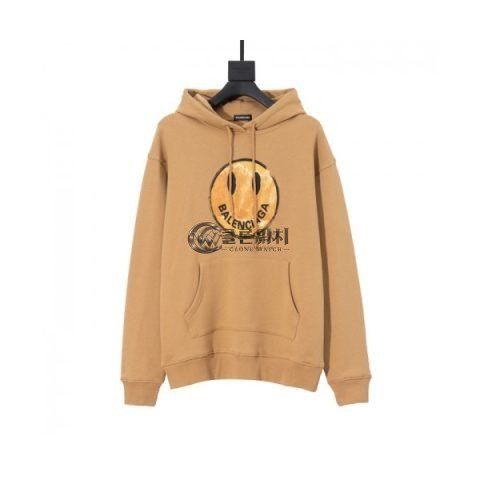 ✨[발렌시아가]Balenciaga 2020 Mm/Wm Logo Cotton Oversize Hoodie - 발렌시아가 2020 남/녀 로고 코튼 오버사이즈 후디 Bal0776x.Size(xs - l).카멜