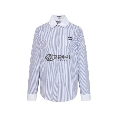 ✨미우미우 여성 체크 셔츠