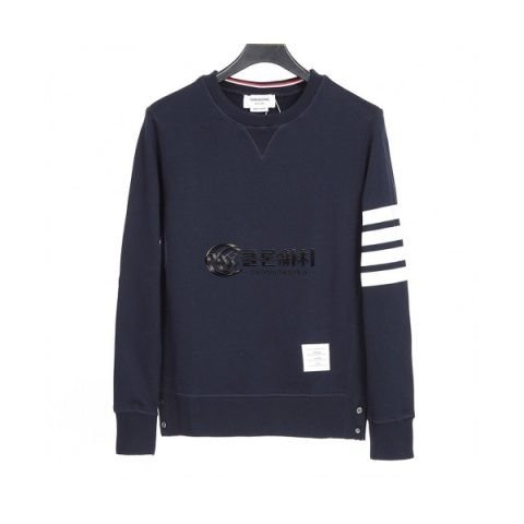 ✨[톰브라운]Thom Browne 2020 Mm/Wm Crew-neck Tshirts - 톰브라운 2020 남/녀 크루넥 긴팔티 Thom0972x.Size(s - 3xl).네이비