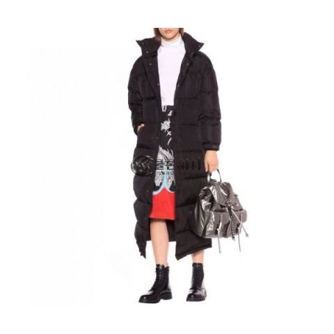 ✨Prada 2019 Womens Logo Goose Down Long Padding - 프라다 2019 여성 로고 구스다운 롱패딩 Pra0798x.Size(s - l).블랙