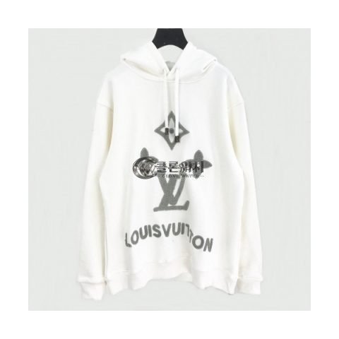✨[루이비통]Louis vuitton 2020 Mm/Wm Logo Cotton Hoodie - 루이비통 2020 남자 로고 코튼 후디 Lou01631x.Size(s - 2xl).화이트
