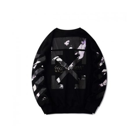 ✨[오프화이트]Off-white 2020 Mm/Wm Logo Cotton Oversize Hoodie - 오프화이트 2020 남자 로고 코튼 오버사이즈 후디 Off0499x.Size(m - 2xl).블랙