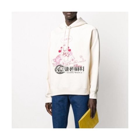 ✨[구찌]Gucci 2020 Mm/Wm Big Logo Casual Cotton HoodT - 구찌 2020 남자 빅로고 캐쥬얼 코튼 기모 후드티 Guc02646x.Size(xs - xl).아이보리