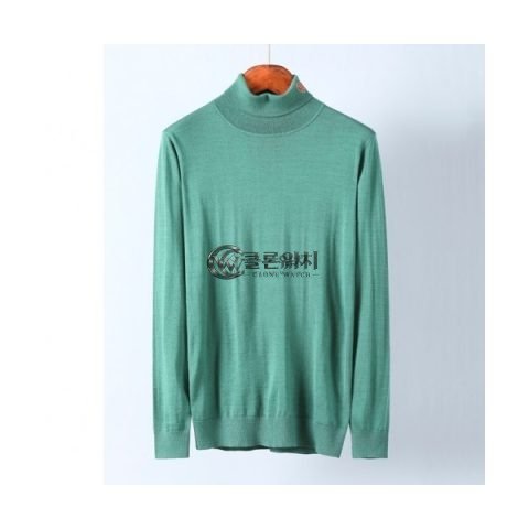 ✨[에르메스]Hermes 2020 Mens Turtle-neck Wool Sweater - 에르메스 2020 남성 터틀넥 울 스웨터 Her0559x.Size(m - 3xl).그린