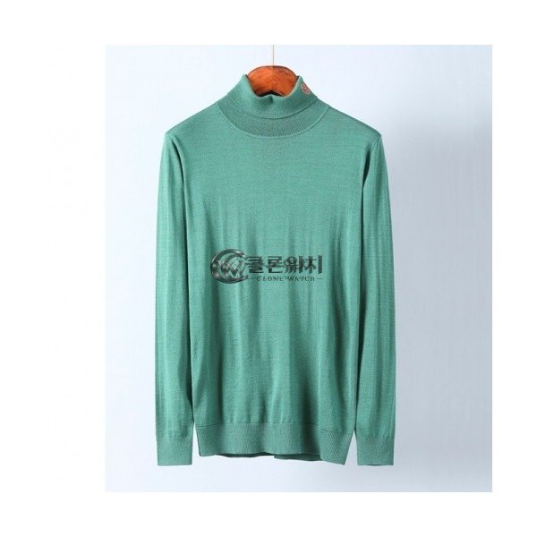 ✨[에르메스]Hermes 2020 Mens Turtle-neck Wool Sweater - 에르메스 2020 남성 터틀넥 울 스웨터 Her0559x.Size(m - 3xl).그린