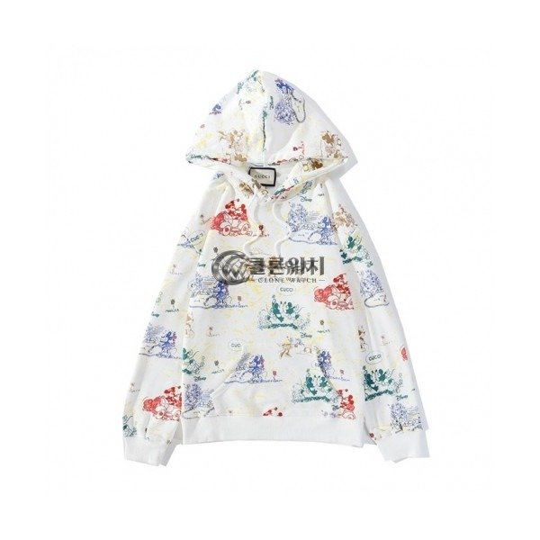 ✨[구찌]Gucci 2020 Mm/wm Logo Casual Oversize Cotton Hooded - 구찌 2020 남/녀 로고 캐쥬얼 오버사이즈 코튼 후드티 Guc03124x.Size(m - 2xl).화이트