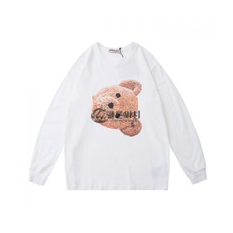 ✨[팜 엔젤스]Palm Angels 2020 Mm/Wm Logo Cotton Tshirts - 팜 엔젤스 2020 남/녀 로고 코튼 긴팔티셔츠 Palm0188x.Size(m - 2xl).화이트