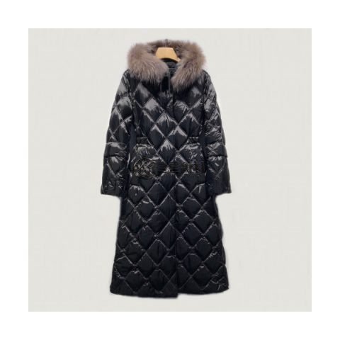 ✨[매장판]Maxmara 2019 Ladies Duck Down Long Padding - 막스마라 2019 여성 덕다운 롱패딩 Max0014x.Size(s - l).블랙