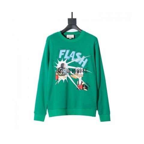 ✨[구찌]Gucci 2020 Mm/Wm Logo Crew-neck Cotton Tshirts - 구찌 2020 남/녀 로고 코튼 크루넥 코튼 긴팔티 Guc03249x.Size(xs - l).그린