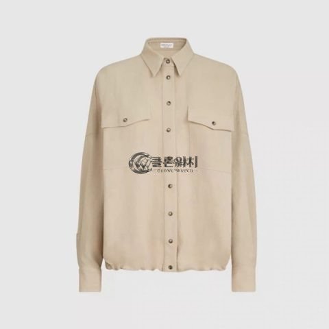 ✨브루넬로쿠치넬리 여성 플루이드 트윌 셔츠