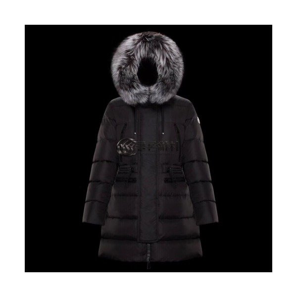 ✨Moncler 2019 Womens Patch Logo Modern Long Down Padding - 몽클레어 2019 여성 패치 로고 모던 롱다운 패딩 Moc0850x.Size(2xs - xl).블랙