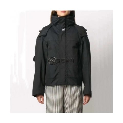 ✨[발렌시아가]Balenciaga 2020 Womens Logo Casual Down Jackets - 발렌시아가 2020 여성 로고 캐쥬얼 다운 재킷 Bal0834x.Size(s - l).블랙
