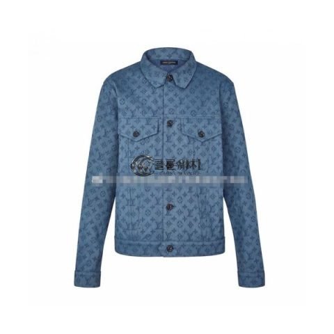 ✨Louis vuitton Mm/Wm Monogram Trendy Denim Jacket - 루이비통 2020 남자 모노그램 트렌디 데님 자켓 Lou01534x.Size(s - 2xl).블루