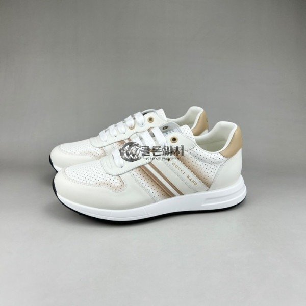 ✨구찌 남성 클래식 화이트 스니커즈- Gucci Mens White Sneakers - gu80X