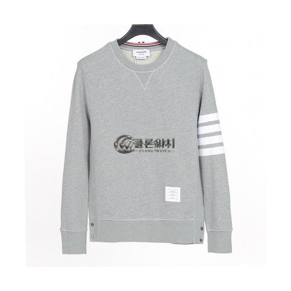 ✨[톰브라운]Thom Browne 2020 Mm/Wm Crew-neck Tshirts - 톰브라운 2020 남/녀 크루넥 긴팔티 Thom0973x.Size(s - 3xl).그레이