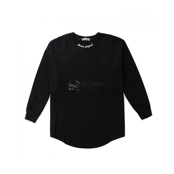 ✨[팜 엔젤스]Palm Angels 2020 Mm/Wm Logo Cotton Tshirts - 팜 엔젤스 2020 남자 로고 코튼 긴팔티셔츠 Palm0185x.Size(m - 2xl).블랙