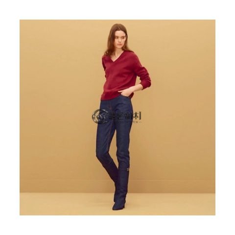 ✨Hermes Womens Wool V-neck Sweater - 에르메스 여성 울 브이넥 스웨터 - her313x