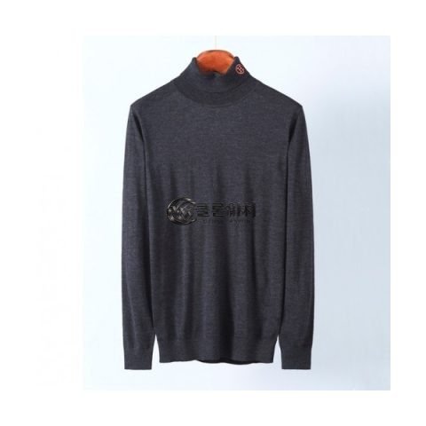 ✨[에르메스]Hermes 2020 Mens Turtle-neck Wool Sweater - 에르메스 2020 남성 터틀넥 울 스웨터 Her0562x.Size(m - 3xl).다크그레이