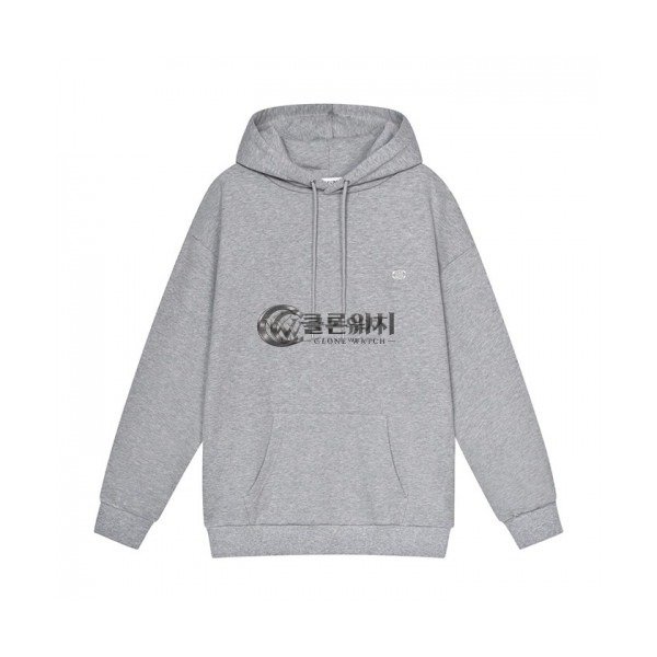 ✨Celine Womens Logo Cotton Hoodie Gray - 셀린느 2021 여성 로고 코튼 후디 Cel0154x Size(s - l) 그레이