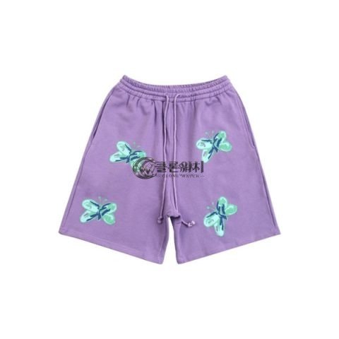 ✨웰던 남/녀 캐쥬얼 퍼플 반바지- Welldone Unisex Purple Half-pants