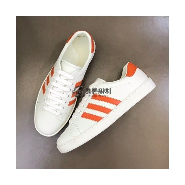 ✨구찌 남성 클래식 오렌지 스니커즈- Mens Orange Sneakers