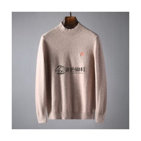 ✨[에르메스]Hermes 2021 Mens Crew-neck Wool Sweater - 에르메스 2021 남성 크루넥 울 스웨터 Her0573x.Size(m - 3xl).베이지