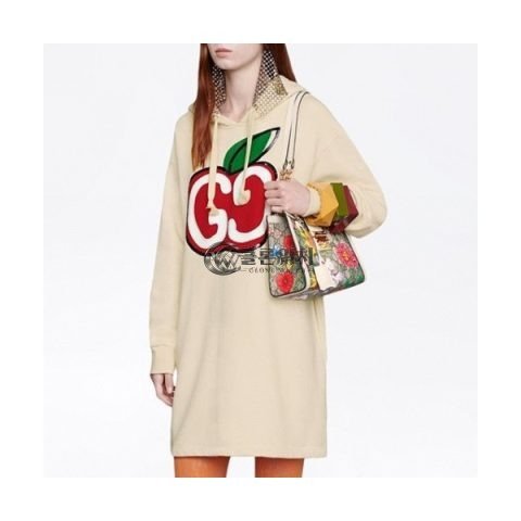 ✨[구찌]Gucci 2020 Womens Big Logo Casual Cotton Hoodie - 구찌 2020 여성 빅로고 캐쥬얼 코튼 후디 Guc03052x.Size(s - xl).아이보리