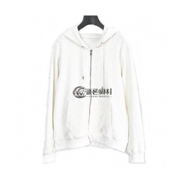 ✨[루이비통]Louis vuitton 2020 Mm/Wm Logo Velvet Hoodie - 루이비통 2020 남자 로고 벨벳 후디 Lou01673x.Size(s - 2xl).화이트