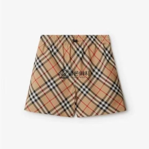 ✨Burberry Unisex Vintage Shorts - 버버리 남/녀 빈티지 트레이닝 반바지 - Bur2794x