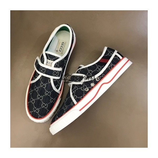 ✨구찌 남/녀 테니스 블랙 스니커즈- Unisex Black Sneakers