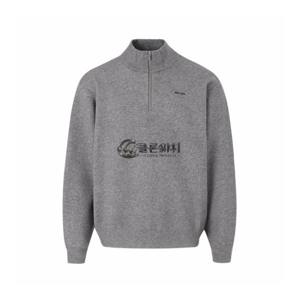 ✨미우미우 남성 지퍼 니트웨어
