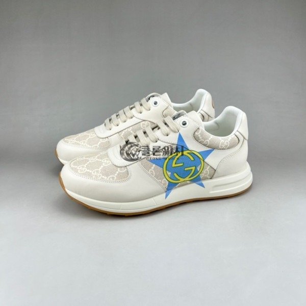 ✨구찌 남성 클래식 베이지 스니커즈- Gucci Mens Beige Sneakers