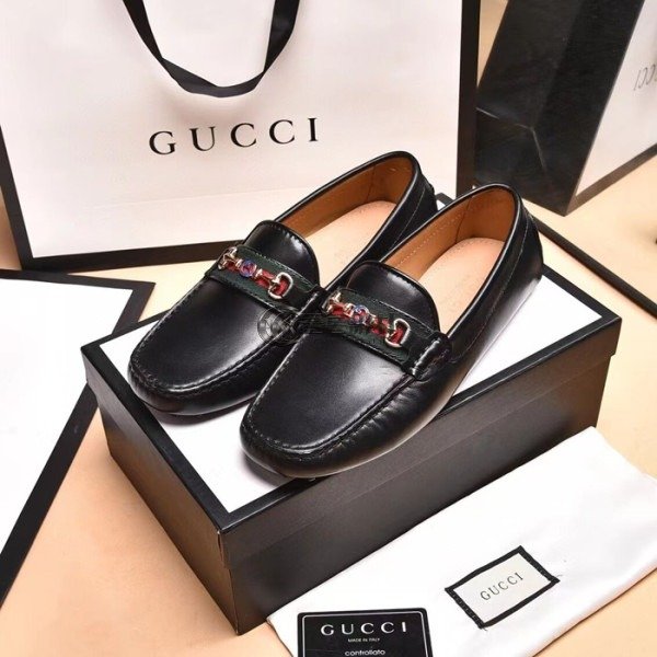 ✨Gucci 2022 Mens Leather Loafer - 구찌 2022 남성용 레더 로퍼 GUCS0570,Size(240 - 275).블랙