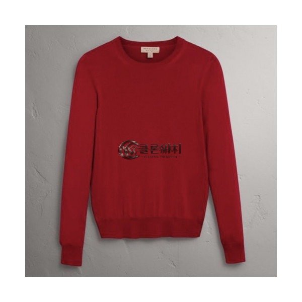 ✨Burberry 2019 Womens Retro Logo Crew - neck Sweater - 버버리 2019 여성 레트로 로고 크루넥 스웨터 Bur01118x.Size(xs - l).레드