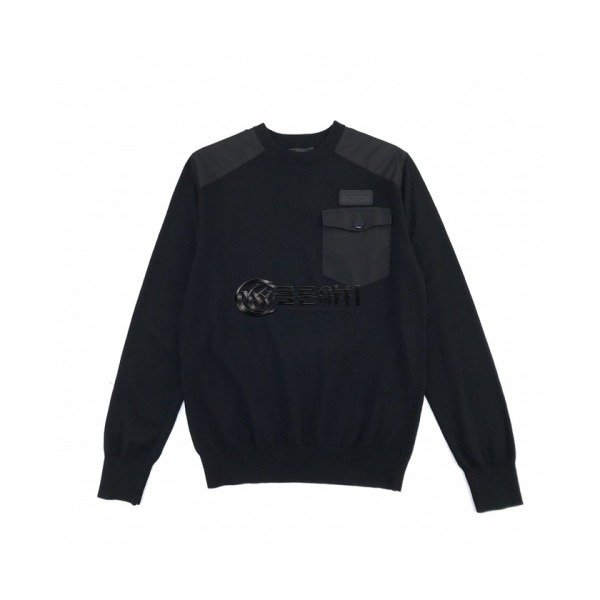 ✨[프라다]Prada 2020 Mens Crew-neck Sweaters - 프라다 2020 남성 크루넥 스웨터 Pra01161x.Size(s - 2xl).블랙