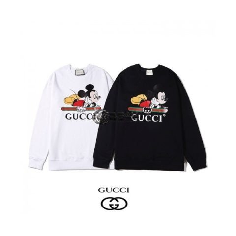 ✨[구찌]Gucci 2020 Mm/Wm Logo Crew-neck Cotton Oversize Tshirts - 구찌 2020 남자 로고 코튼 크루넥 코튼 오버사이즈 긴팔티 Guc02936x.Size(s - 2xl).2컬러(블랙/화이트)