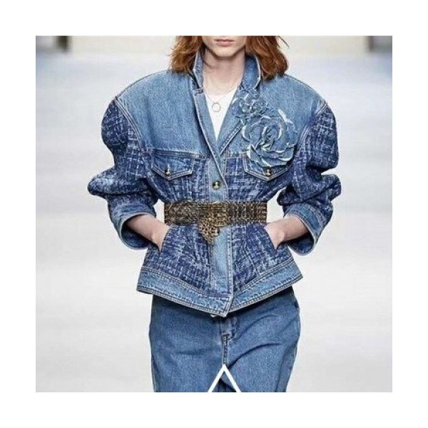 ✨Chanel 2020 Womens Luxury Tweed Jackets - 샤넬 2020 여성 럭셔리 트위드 자켓 Cha0610x.Size(s - l).블루