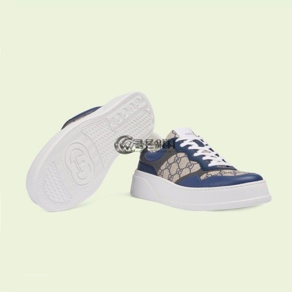 ✨구찌 남/녀 트렌디 블루 스니커즈- Unisex Blue Sneakers