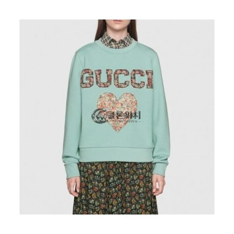 ✨[구찌]Gucci 2020 Mens Logo Crew-neck Cotton Tshirts - 구찌 2020 여성로고 코튼 크루넥 코튼 긴팔티 Guc03200x.Size(s - l).블루