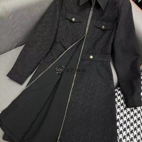 ✨Louis vuitton 2023 Ladies Trendy One-pieces - 루이비통 2023 여성 트렌디 원피스 Lou01537x.Size(s - l).블랙