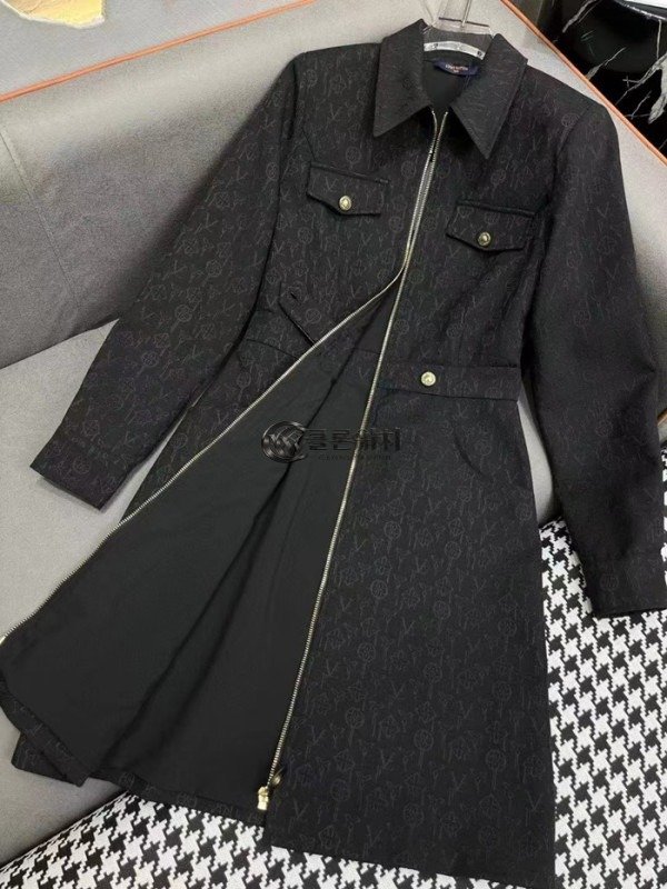 ✨Louis vuitton 2023 Ladies Trendy One-pieces - 루이비통 2023 여성 트렌디 원피스 Lou01537x.Size(s - l).블랙