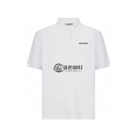 ✨미우미우 남/녀 반팔 폴로 셔츠