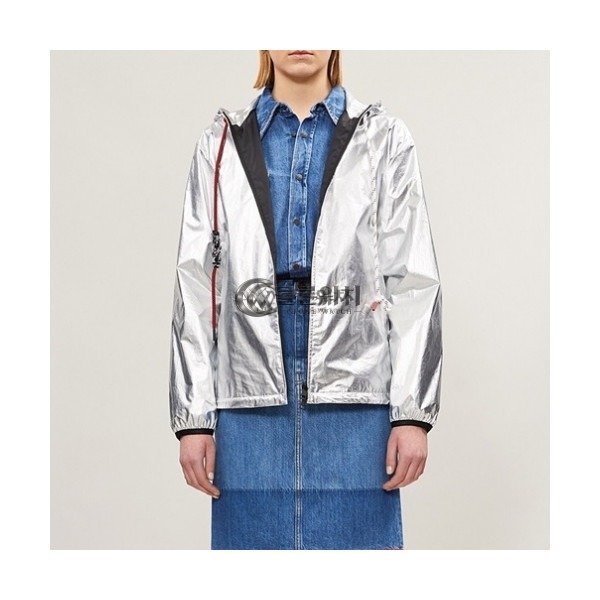 ✨[몽클레어]Moncler 2020 Womens Logo Casual Windproof Jackets - 몽클레어 2020 여성 로고 캐쥬얼 방풍 자켓 Moc01884x.Size(s - l).실버