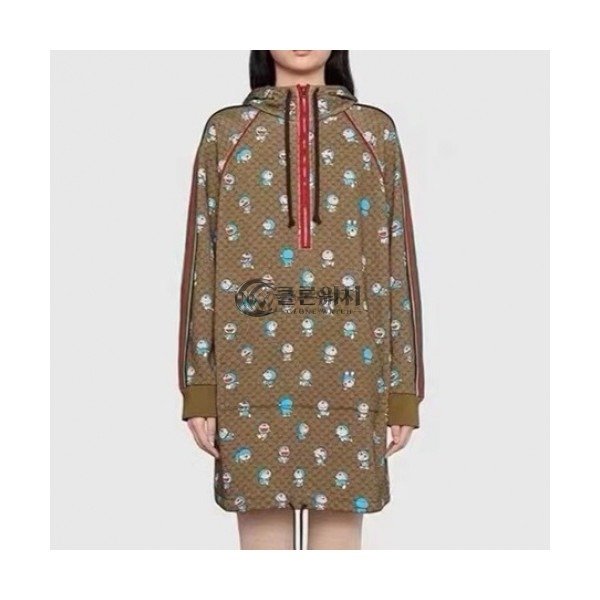 ✨[구찌]Gucci 2021 Womens Logo Casual Cotton Hooded - 구찌 2021 여성 로고 캐쥬얼 코튼 후드티 Guc03386x.Size(s - l).카멜