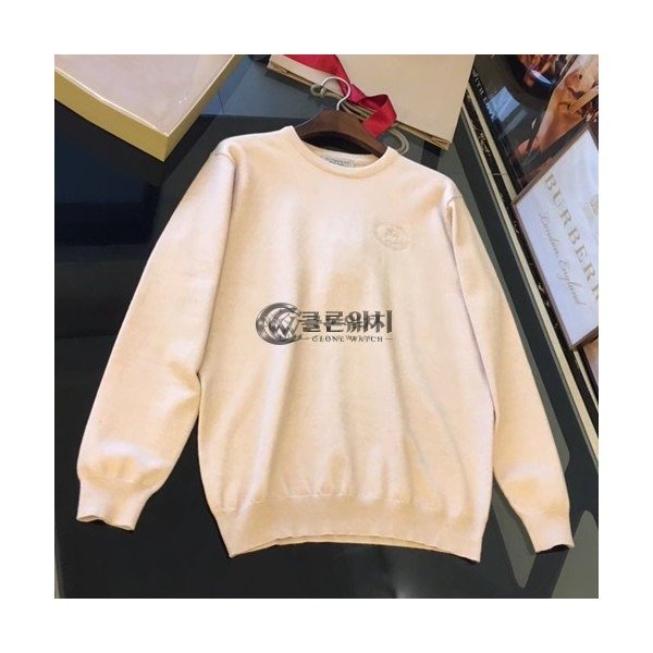 ✨Burberry 2019 Mens Retro Logo Sweater - 버버리 2019 남성 레트로 로고 니트 BURST0289.Size(M - 3XL),베이지